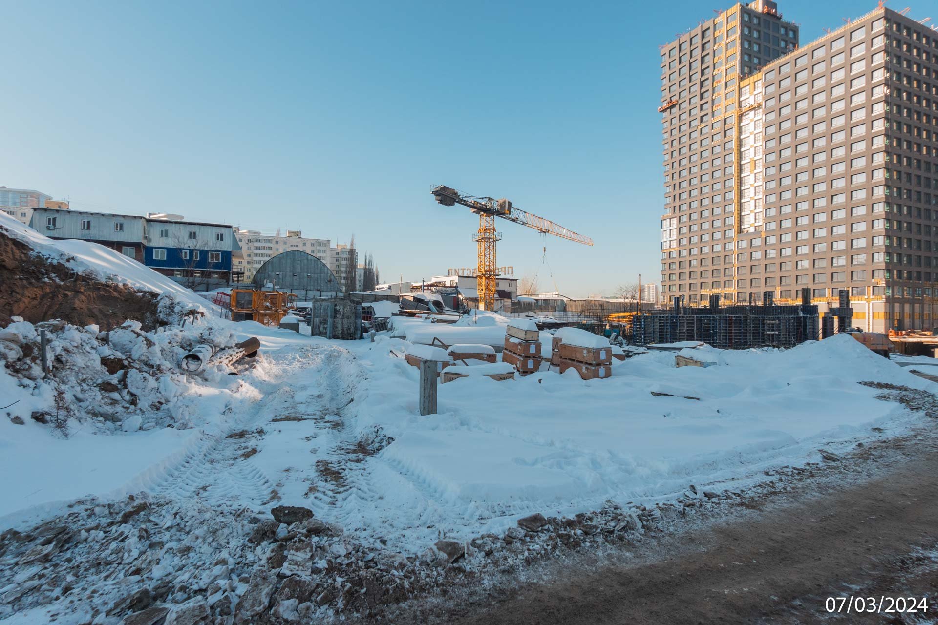 Жилой комплекс Урбаника литер 3 паркинг